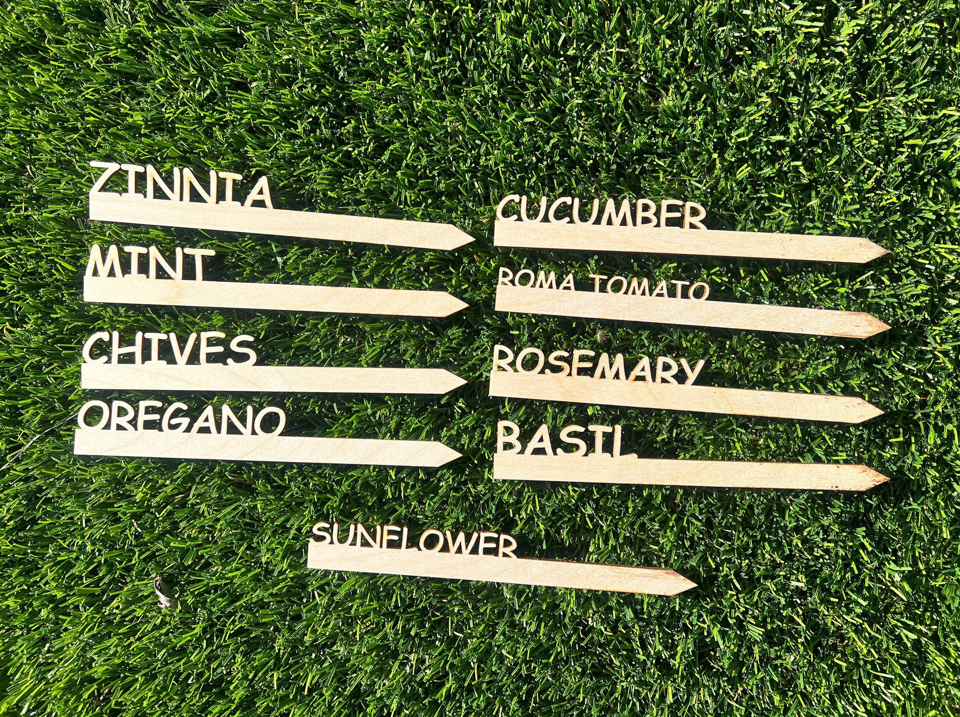 Custom Gardening Plant and Seedling Markers | Made to order | Gift for Gardeners